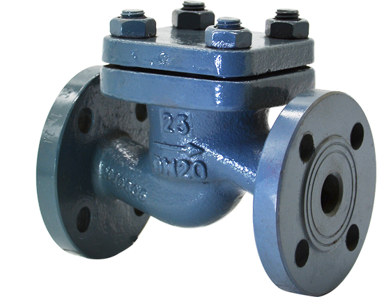 船用法兰铸钢直通止回阀