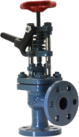 船用法兰铸钢直角速闭阀