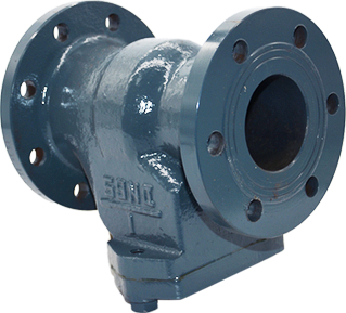 船用法兰铸钢直通防浪阀